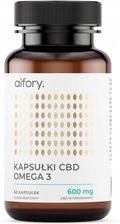 Aifory Kapsułki CBD 600 mg Omega-3 60 szt.