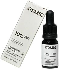 Atomic Organiczny Olej Konopny 10% Cbd 10ml