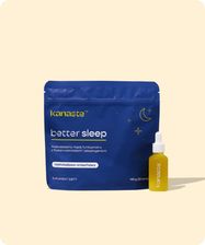 Better Sleep + Olejek CBD Kokosowy 2400 mg