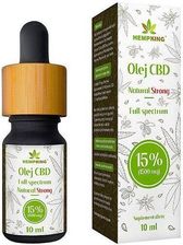 Biodio Hemp King Olej Konopny Natural Strong 15% Cbd 10ml