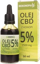 Biokonopia Olej Z Konopi 5% 2500Mg Cbd 50ml