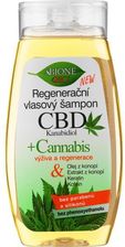 Bione Cosmetics Regenerujący Szampon Do Włosów Z Olejem Konopnym Cbd Kanabidiol 260 ml