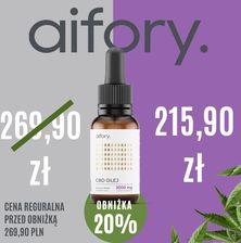 Cbd Olej 3000 Mg 30 ml Aifory