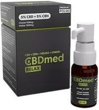 Cbdmed Relax 10% Chmiel&Melisa Uspokojenie Olejek 10 ml