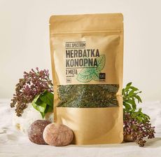 Cosma Cannabis Full Spectrum Herbatka Konopna Cbd Z Miętą 50G