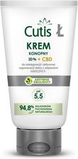 Cutis Ł Krem Łuszczyca Konopny 20% + CBD Na Dzień I Noc 120ml