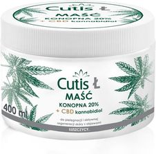 Cutis Ł-Łuszczyca Maść Konopna 20% + Cbd 400ml