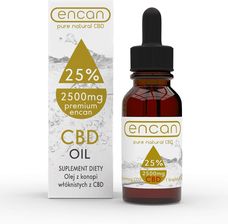 Encan Olejek Konopny 25% Cbd 10Ml