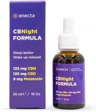 Enecta Night Na Bezsenność Cbd + Cbn Melatonina 30Ml