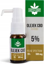 Fabryka Konopi Olejek Konopny CBD 5% 10ml