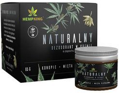 Hemp King Naturalny Dezodorant Konopny Z CBD Mięta Pieprzowa 65g