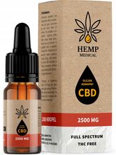 HEMP MEDICAL OLEJEK KONOPNY CBD 25% | CERTYFIKOWANY | PREMIUM