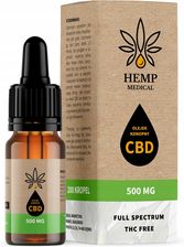 HEMP MEDICAL Olejek Konopny Cbd 5% Certyfikowany Premium