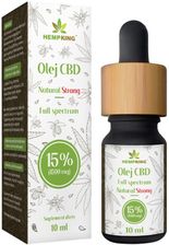 Hempking CBD Oil Natural Strong 15% 1500mg 10ml