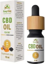 HempKing Olej CBD 1% Pieprz Czarny i Kurkuma 10 ml