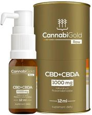 Hempoland Cannabigold Raw Cbd + Cbda 1000 Olej 12ml