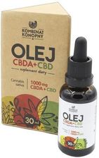 Kombinat Konopny Olej Cbda + Cbd Krople 30ml