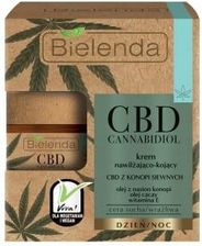 Krem Bielenda Cbd Cannabidiol Nawilżająco Kojący Cera Sucha I Wrażliwa na dzień i noc 50ml