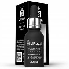 LiRoyal olejek konopny CBD Dark 24% + witaminy 11ml