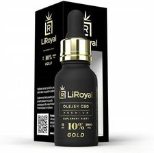 LiRoyal olejek konopny CBD Gold 10% + witaminy ADEK 11ml