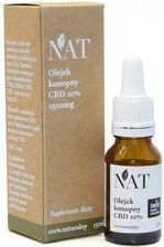 NAT Olejek konopny 10% CBD 15ml