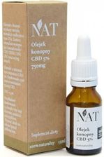 NAT Olejek konopny 5% CBD 15ml