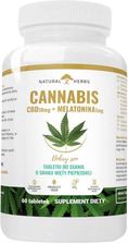 NATURAL HERBS Cannabis CBD 10mg + Melatonina 1mg tabl