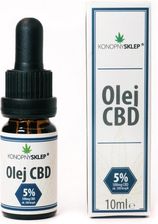 Olej konopny 5% CBD 10ML 500mg