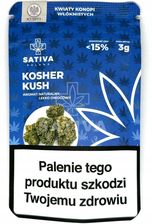 Sativa Poland Cbd Kwiaty Konopi ”Kosher Kush” 3g