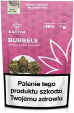 Susz konopny CBD Kwiaty Konopi ”BUBBELS” 1 g