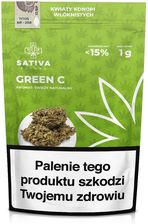 Susz konopny CBD Kwiaty Konopi „GREEN C” 1 g