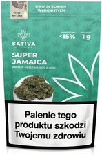 Susz konopny CBD Kwiaty Konopi ”SUPER JAMAICA” 1 g