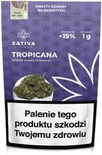 Susz konopny CBD Kwiaty Konopi ”TROPICANA” 1 g