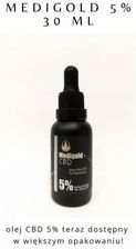 Swiss Lab Medigold złoty Olej CBD 5% 1500mg 30ml