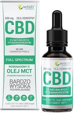 Wish Olej Konopny CBD 5% MCT 10ml