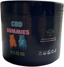 Żelki CBD 250g 1100 MG DUŻE MISIE gummies edibles